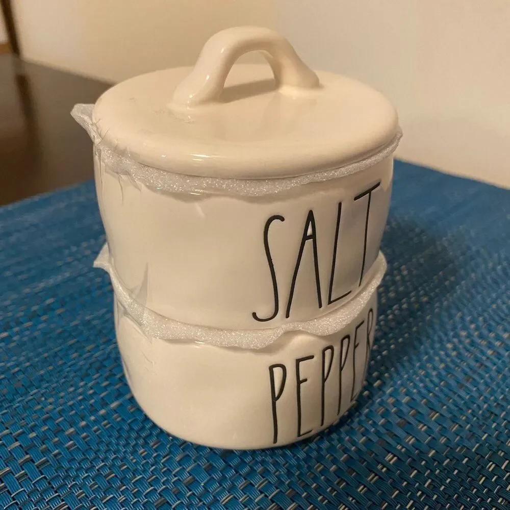 Rae Dunn Salt and Pepper Shakers